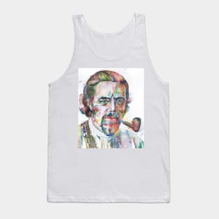 ALAN WATTS watercolor portrait .8 Tank Top